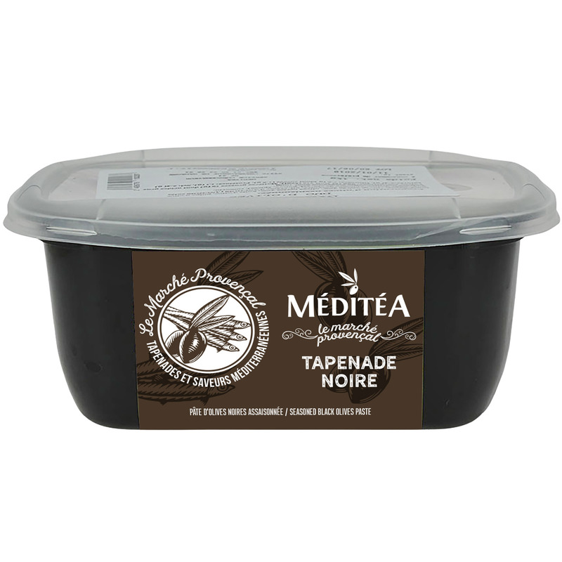 TAPENADE OLIVE NOIR BQT X 1 KG MEDITEA