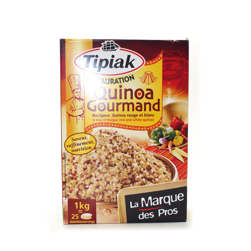 QUINOA GOURMAND (boulgour, quinoa rouge et blanc)  X 1 KG